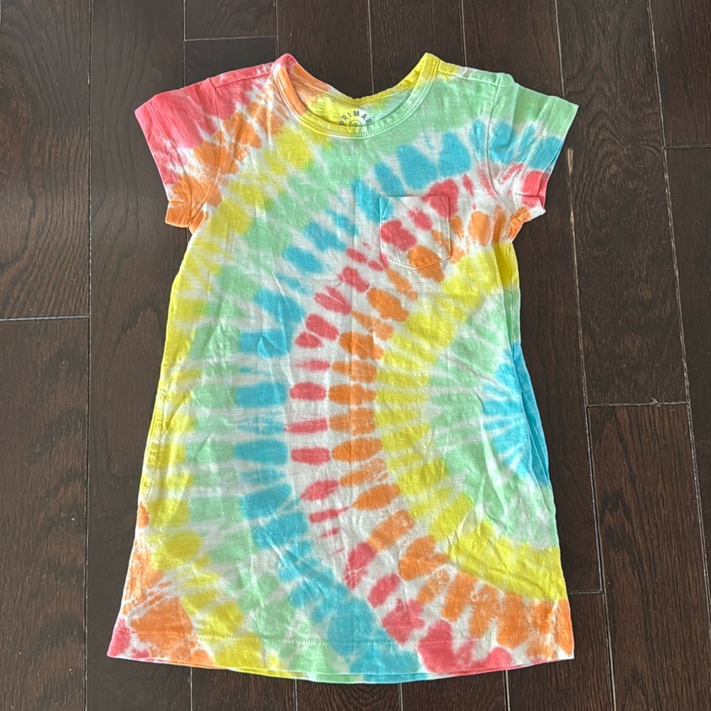 Tie Dye t-shirt dress